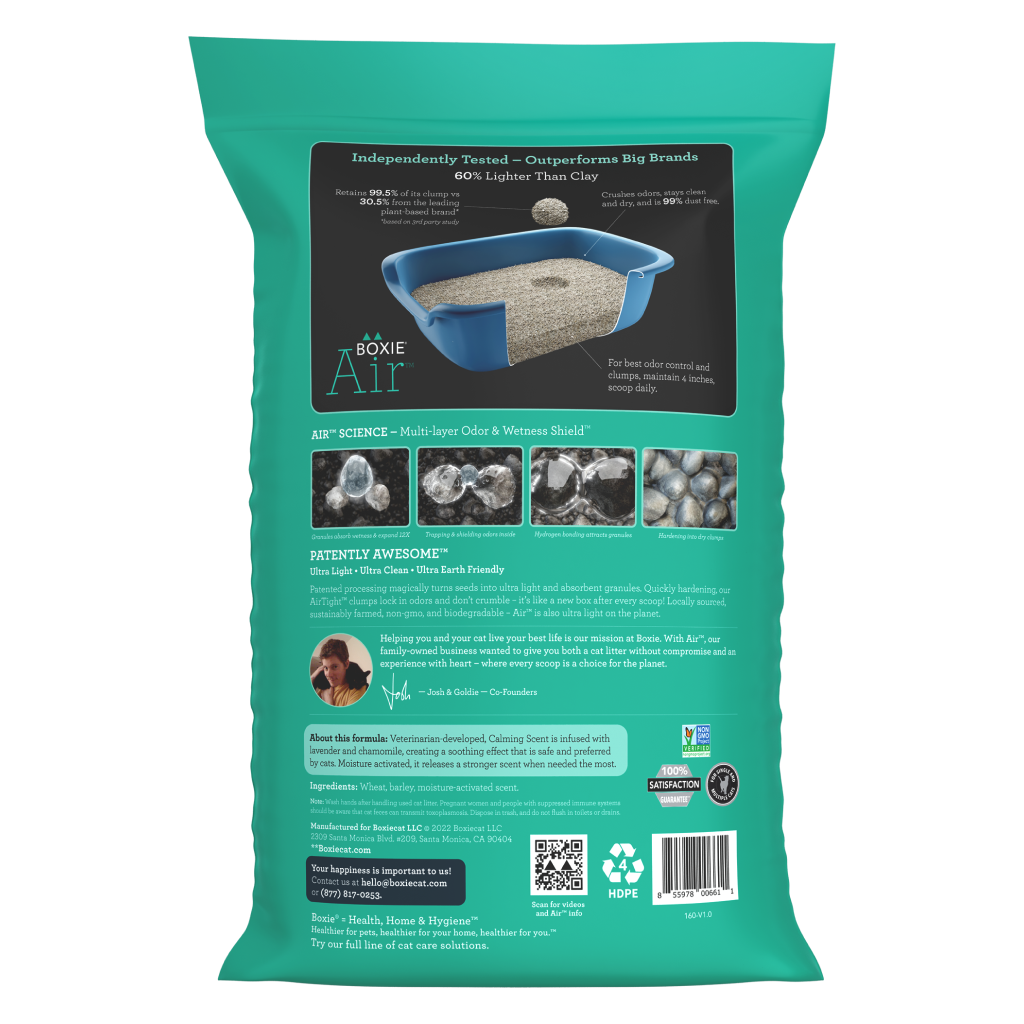 Gently Scented Lightweight Plant-Based Litter 16.5lbs