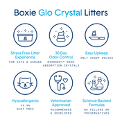 Glo™ Natural Attractions™ Non-Clumping Crystal Cat Litter