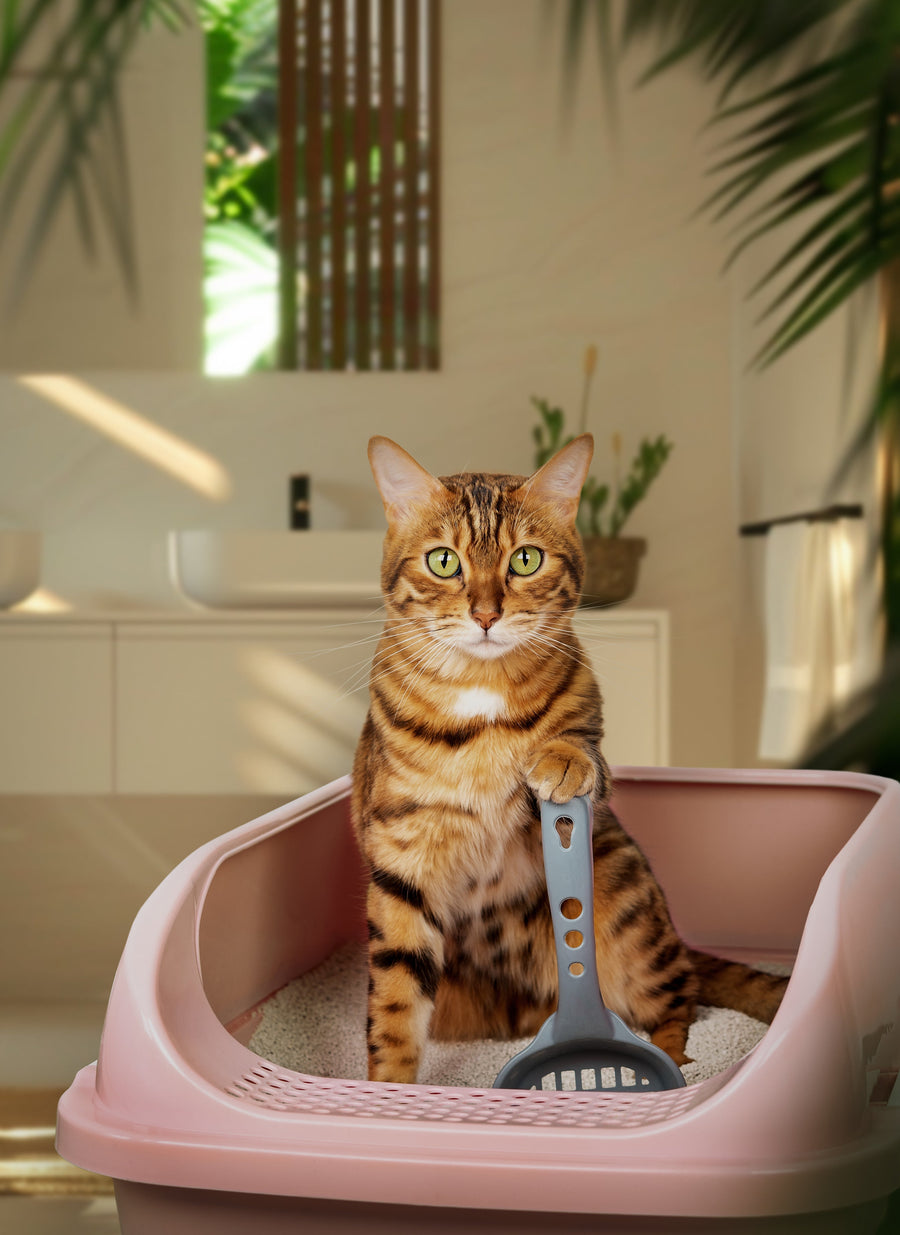 The Microbiology of the Litter Box: Germs, Ammonia, and Probiotic Litter