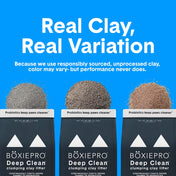 BoxiePro® Deep Clean Clumping Clay Cat Litter