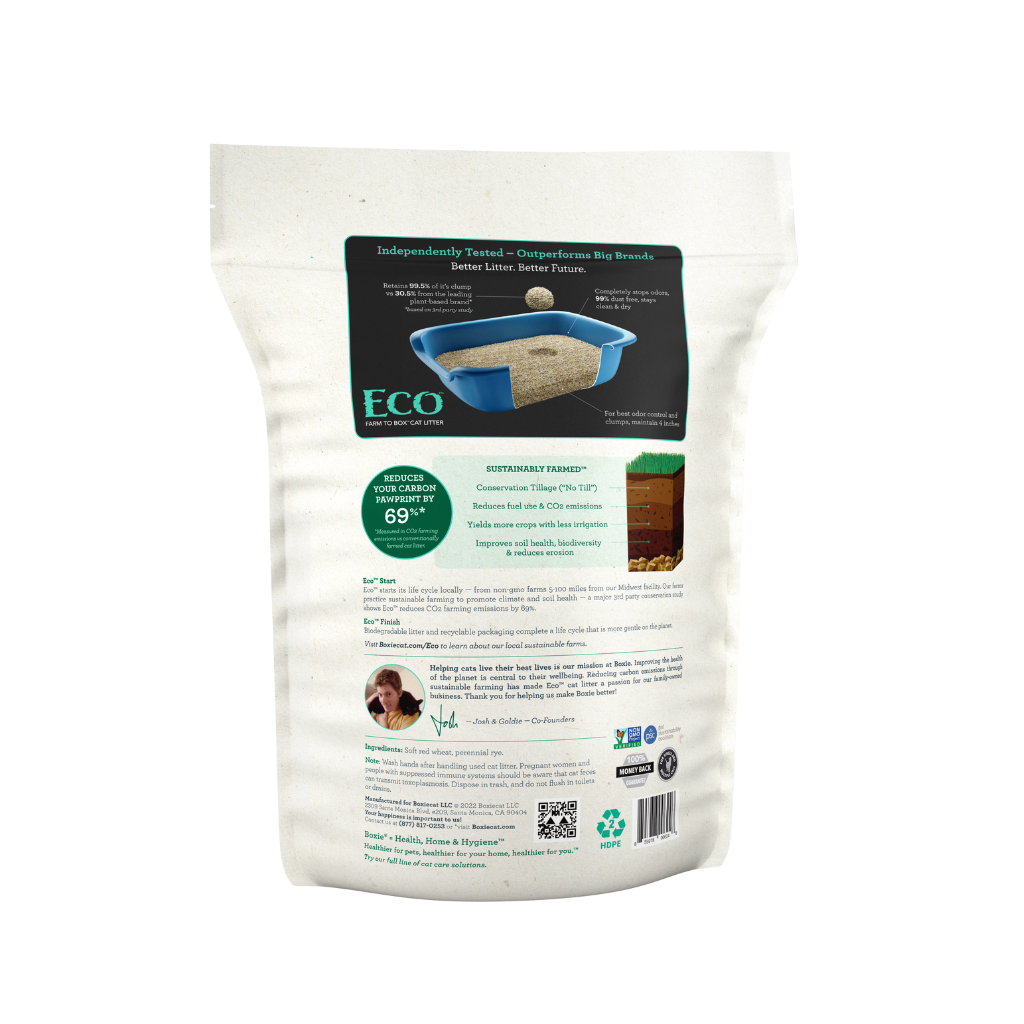 Eco™ Plant-Based Biodegradable Litter 16.5lbs