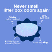 Glo™ Natural Attractions™ Non-Clumping Crystal Cat Litter