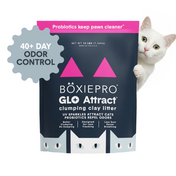 BoxiePro® Glo Attract™ Clumping Clay Cat Litter