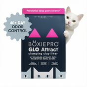 BoxiePro® Glo Attract™ Clumping Clay Cat Litter