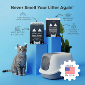 BoxiePro® Deep Clean Clumping Clay Cat Litter