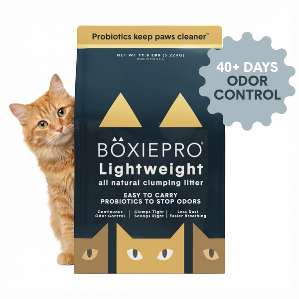 BoxiePro® Lightweight Clumping Cat Litter
