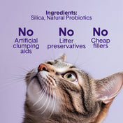 Self-Cleaning Probiotic Crystal Non-Clumping Cat Litter