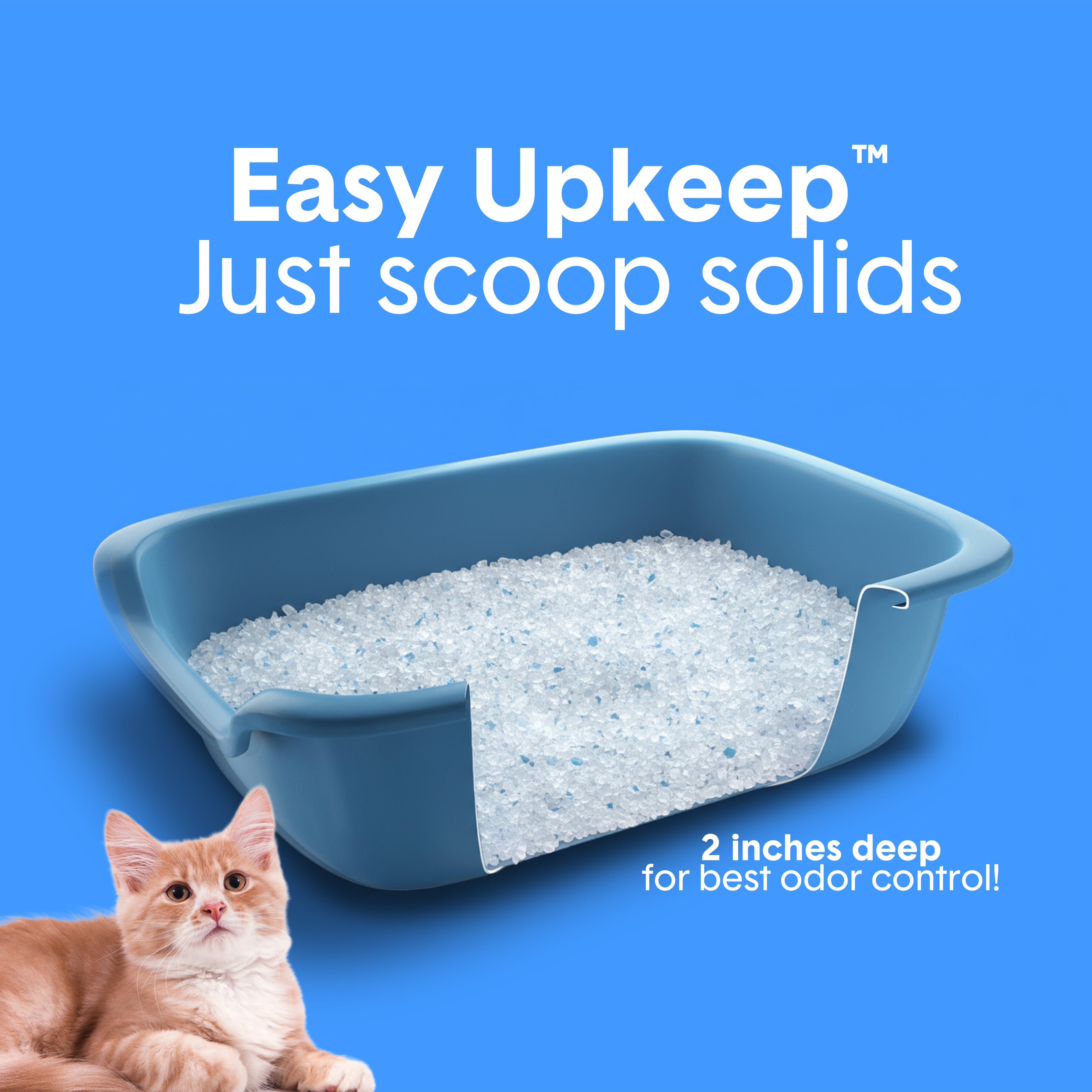 Self-Cleaning Probiotic Crystal Non-Clumping Cat Litter